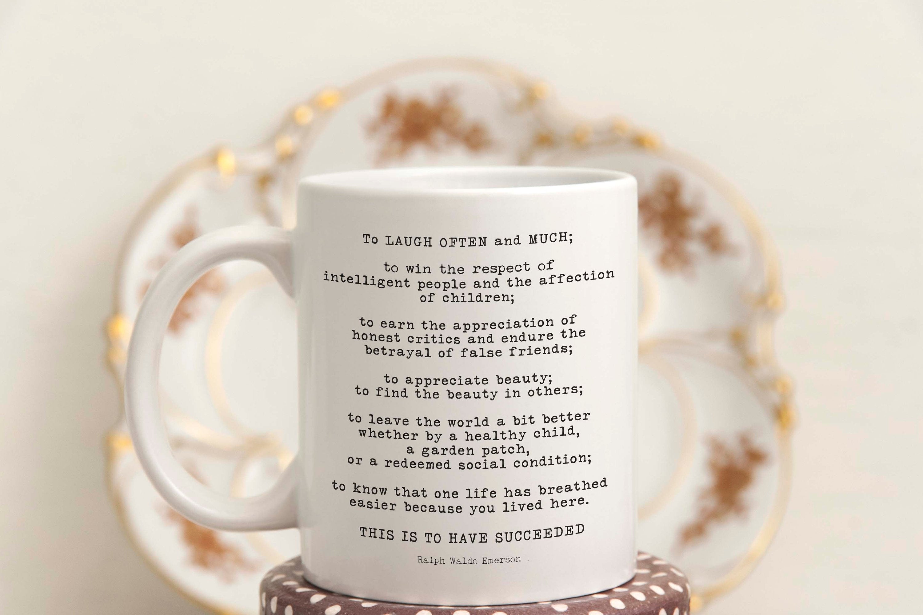I do kind of have a coffee mug affection.