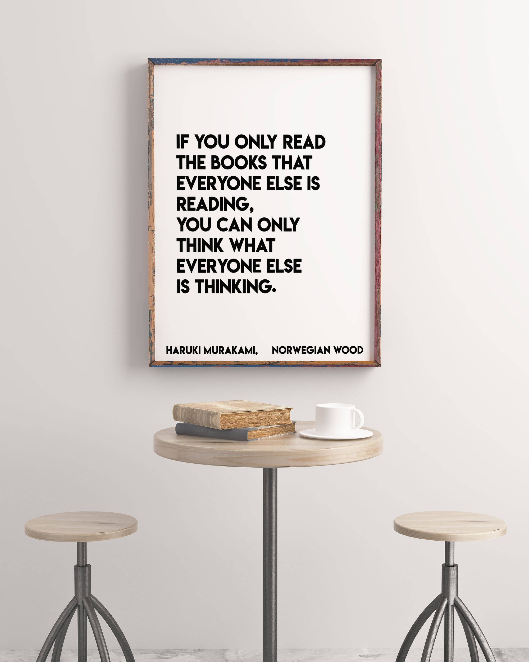 Buy Give Me Books Quote by John Keats Book Lover Gift Poster Quotes About  Books Print French Wine Quote Reading Nook Decor PRINTED Online in India -  Etsy
